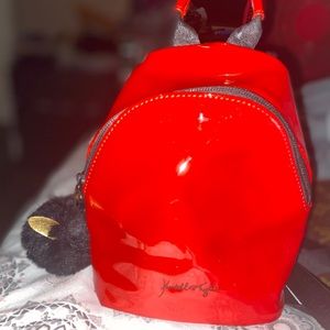 Kendall & Kylie Red Mini Backpack